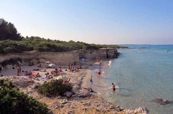 baia dei turchi nel Salento